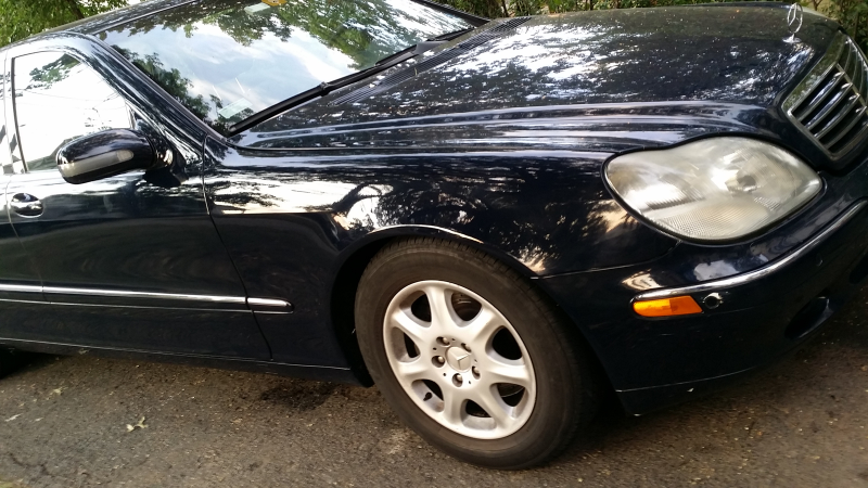Illustration for article titled Some Idiot Smashed My Mercedes And Here's How I Fixed It Myself